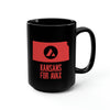 Kansans for Avax | Black Mug