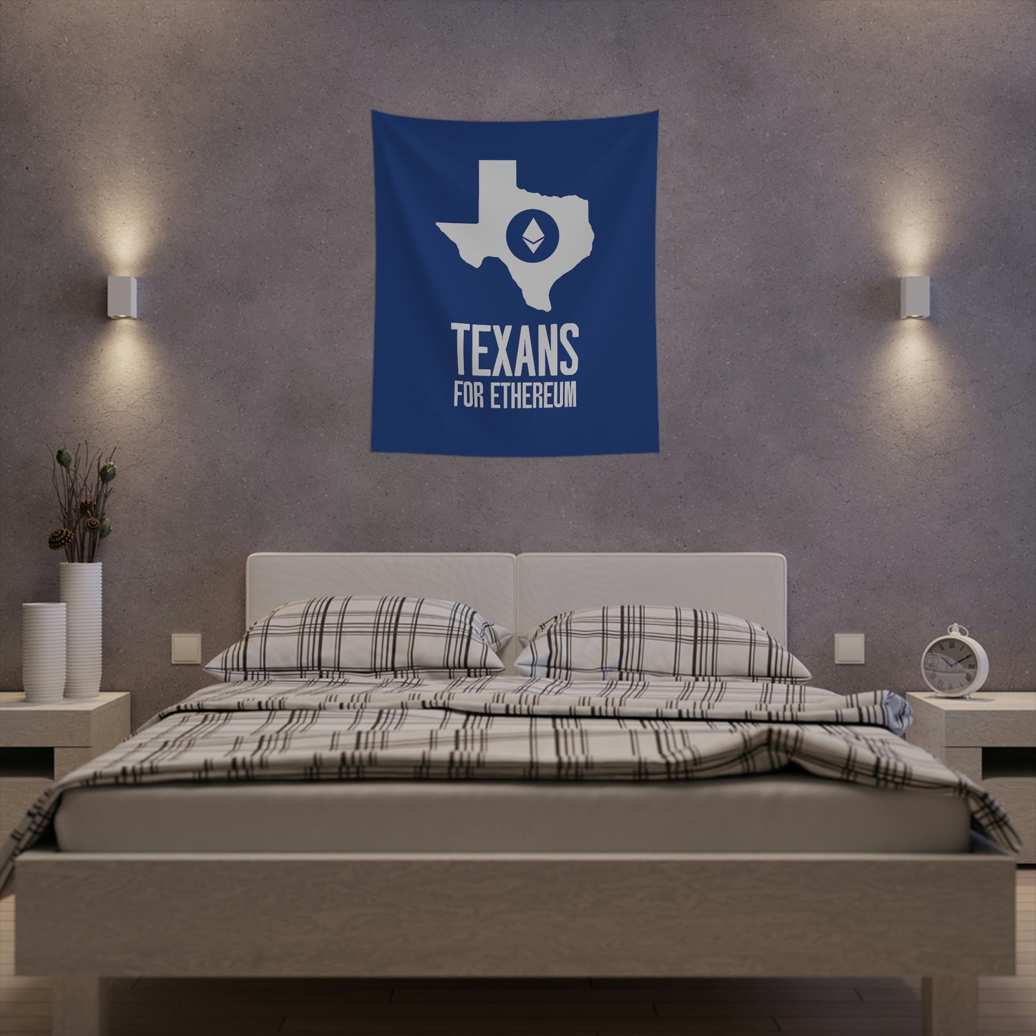 Texans for Ethereum | Wall Tapestry