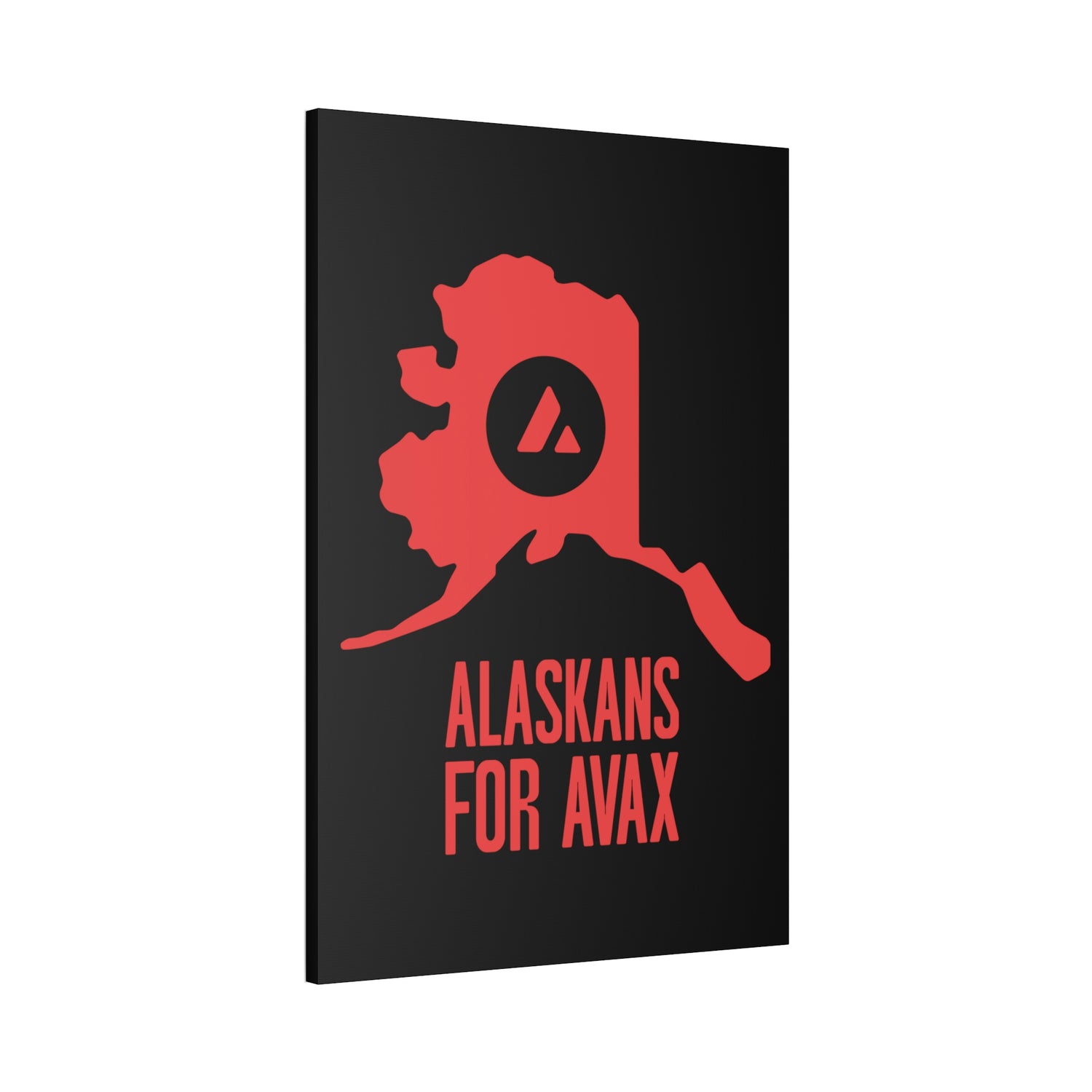 Alaskans for Avax | Wall Canvas