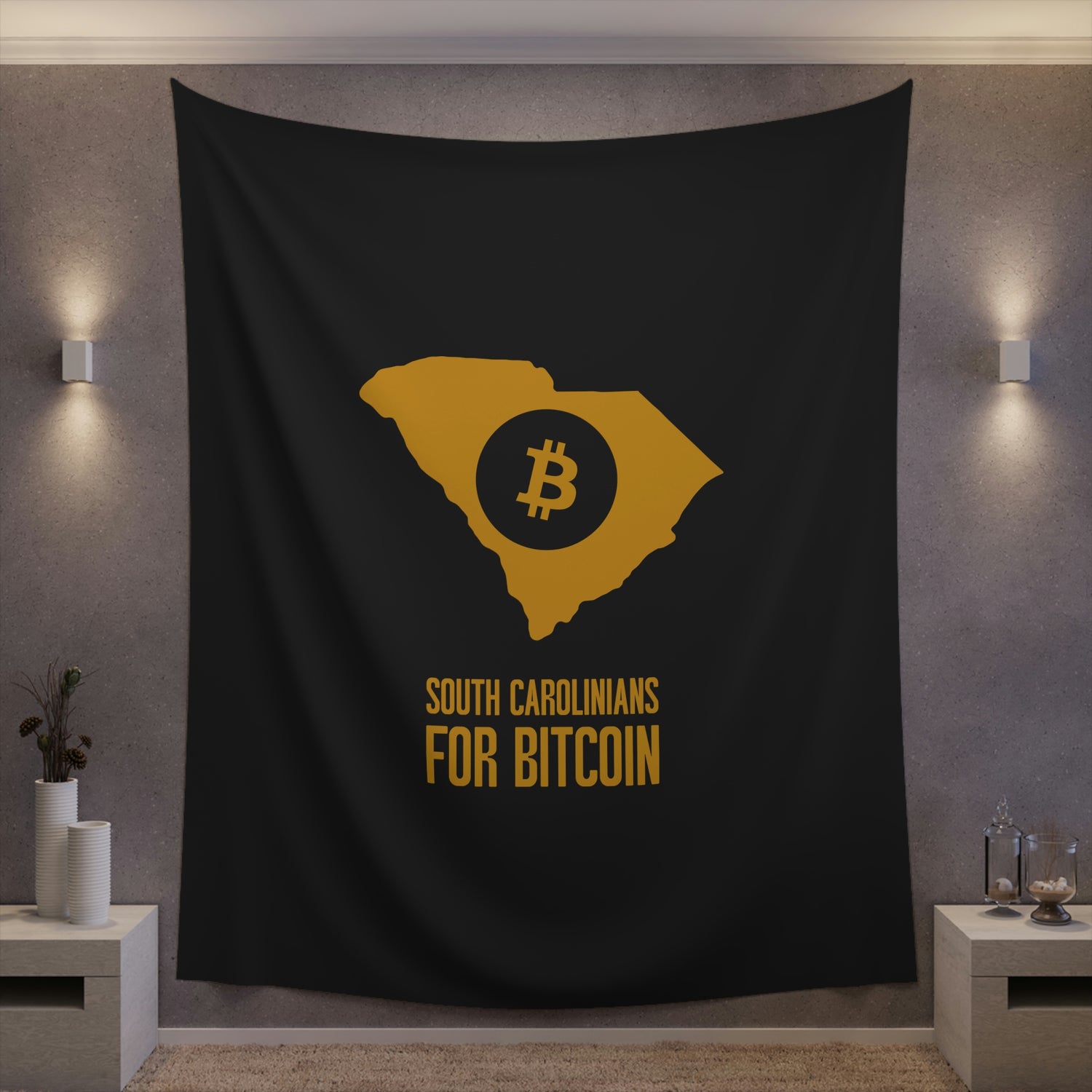 South Carolinians for Bitcoin | Wall Tapestry