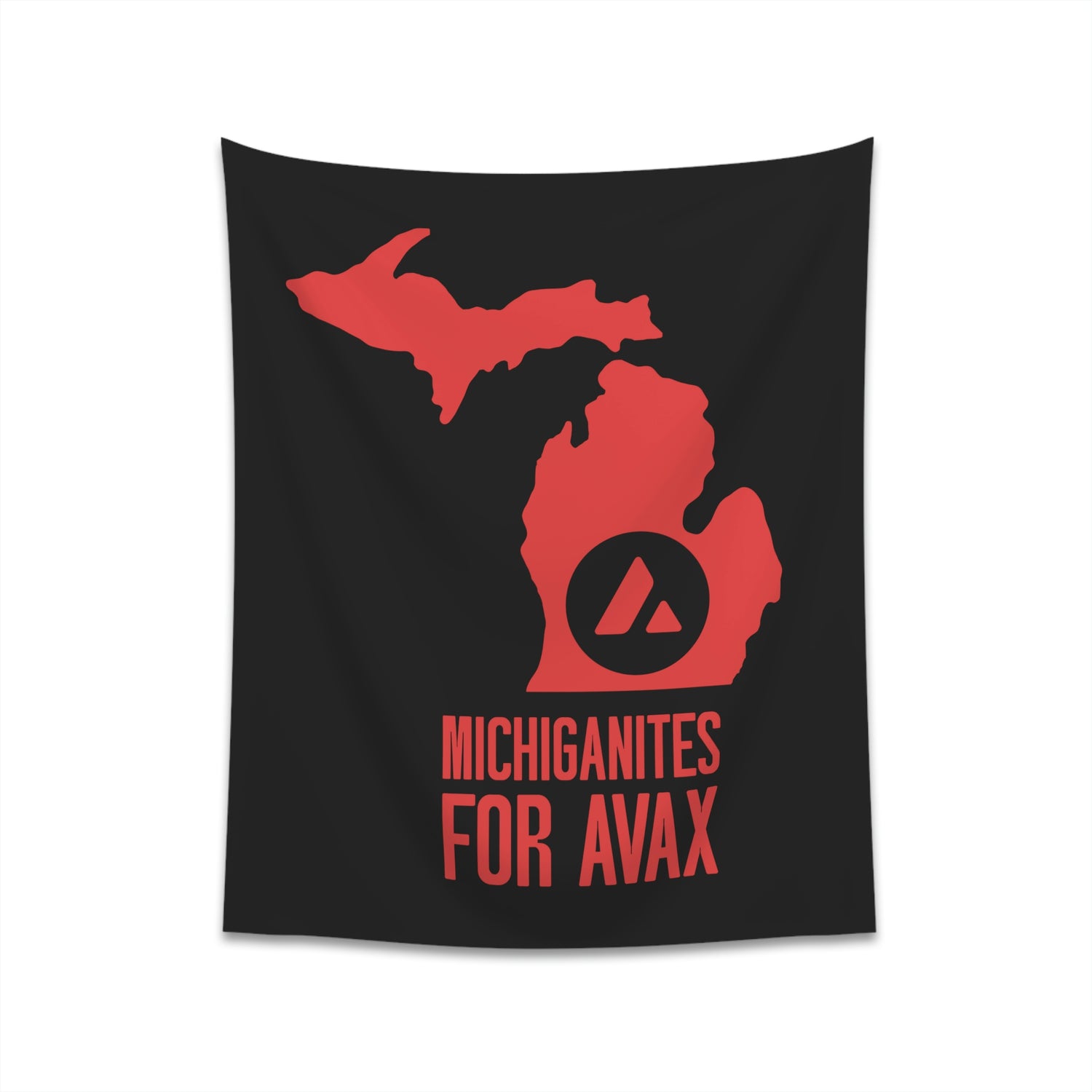 Michiganites for Avax | Wall Tapestry