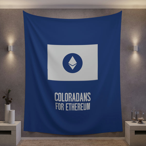 Coloradans for Ethereum | Wall Tapestry