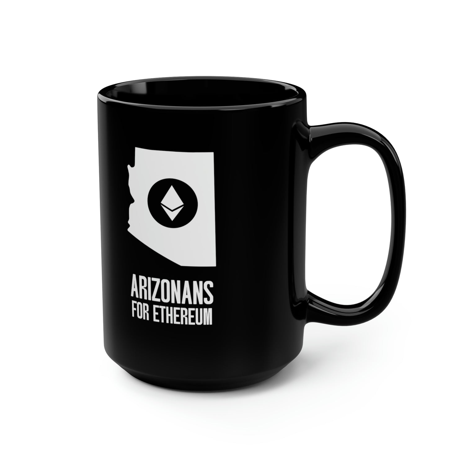 Arizonans for Ethereum | Black Mug