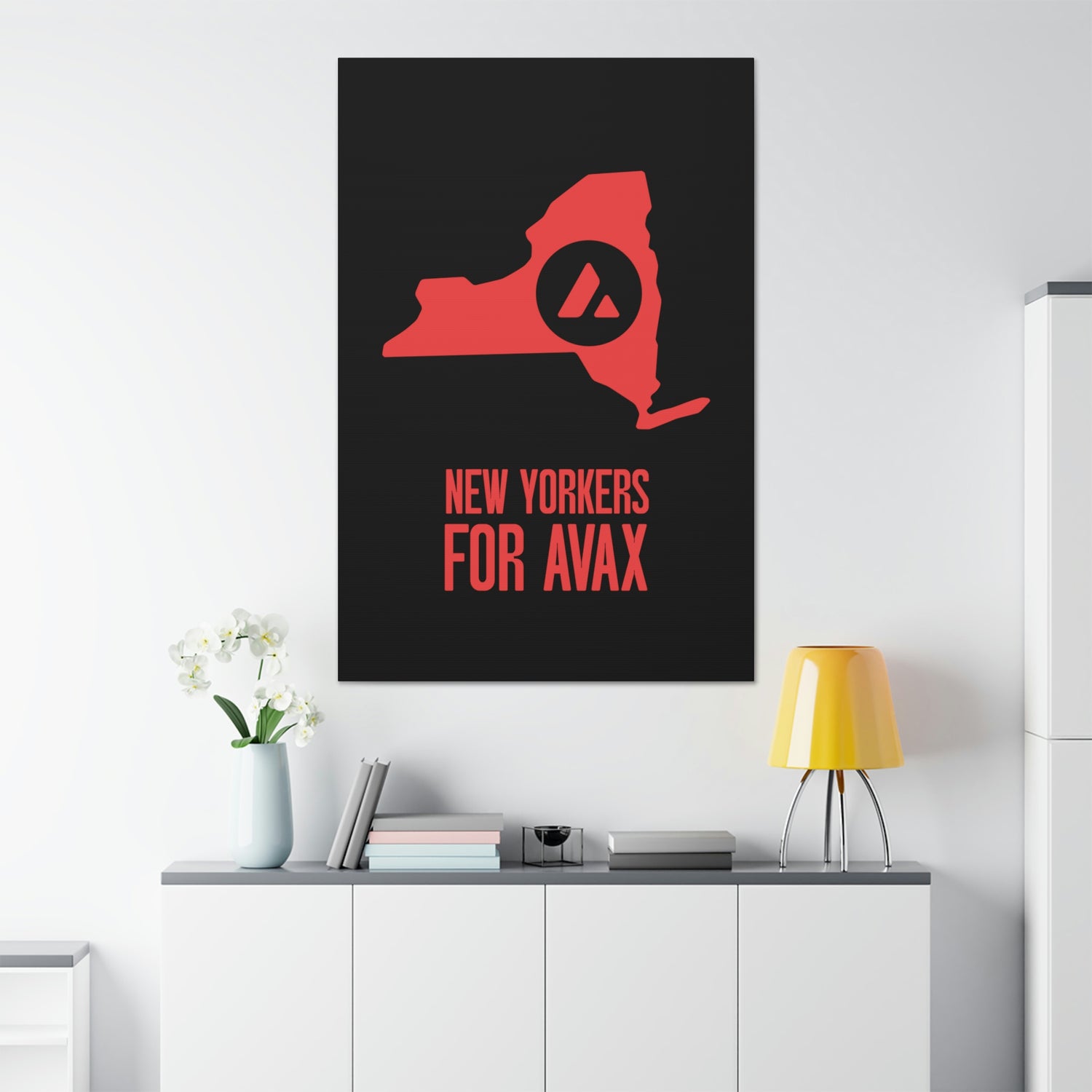 New Yorkers for Avax | Wall Canvas