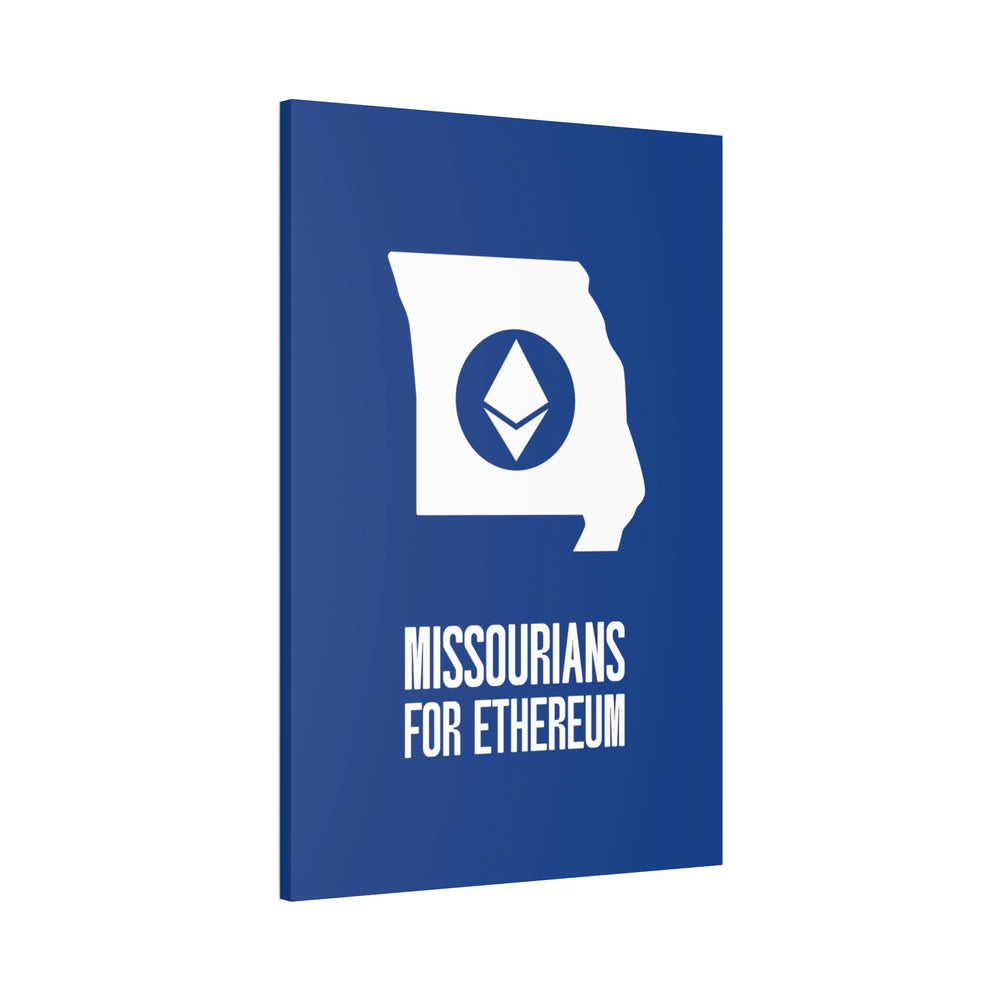 Missourians for Ethereum | Wall Canvas