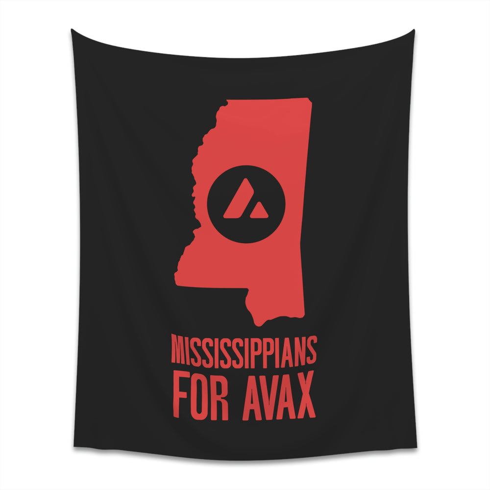 Mississippians for Avax | Wall Tapestry