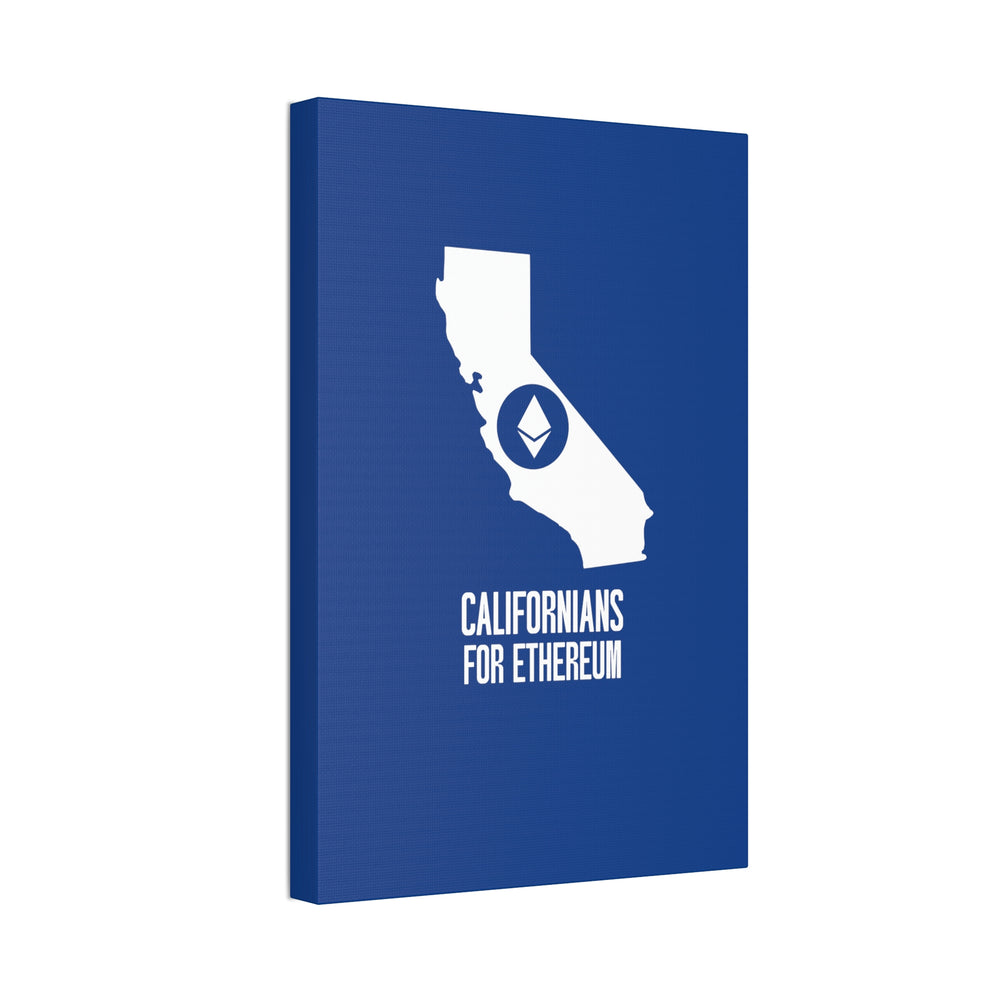 Californians for Ethereum | Wall Canvas