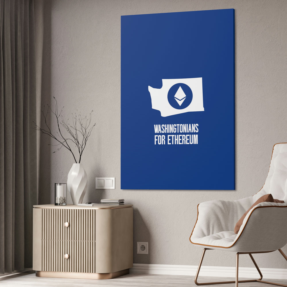 Washingtonians State for Ethereum | Wall Canvas