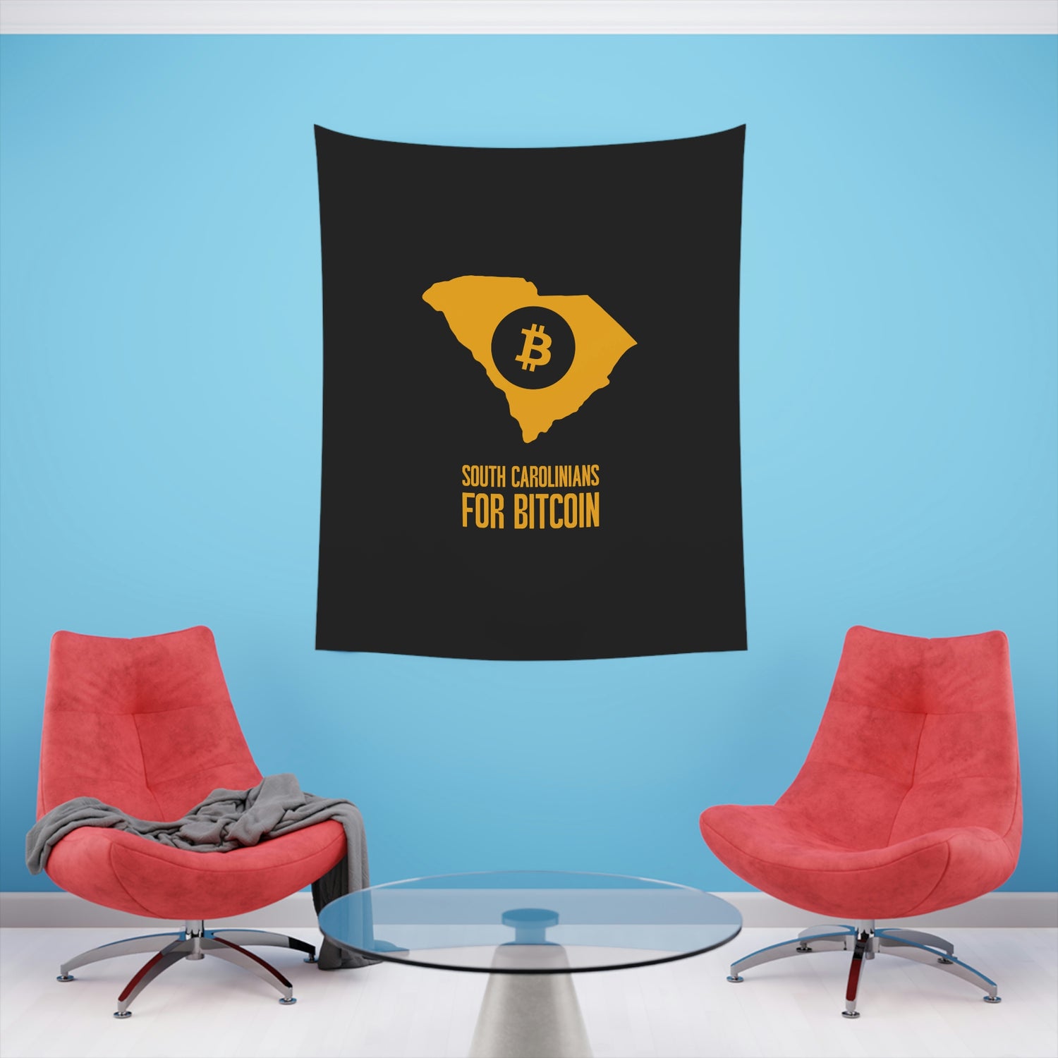 South Carolinians for Bitcoin | Wall Tapestry