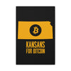 Kansans for Bitcoin | Wall Canvas