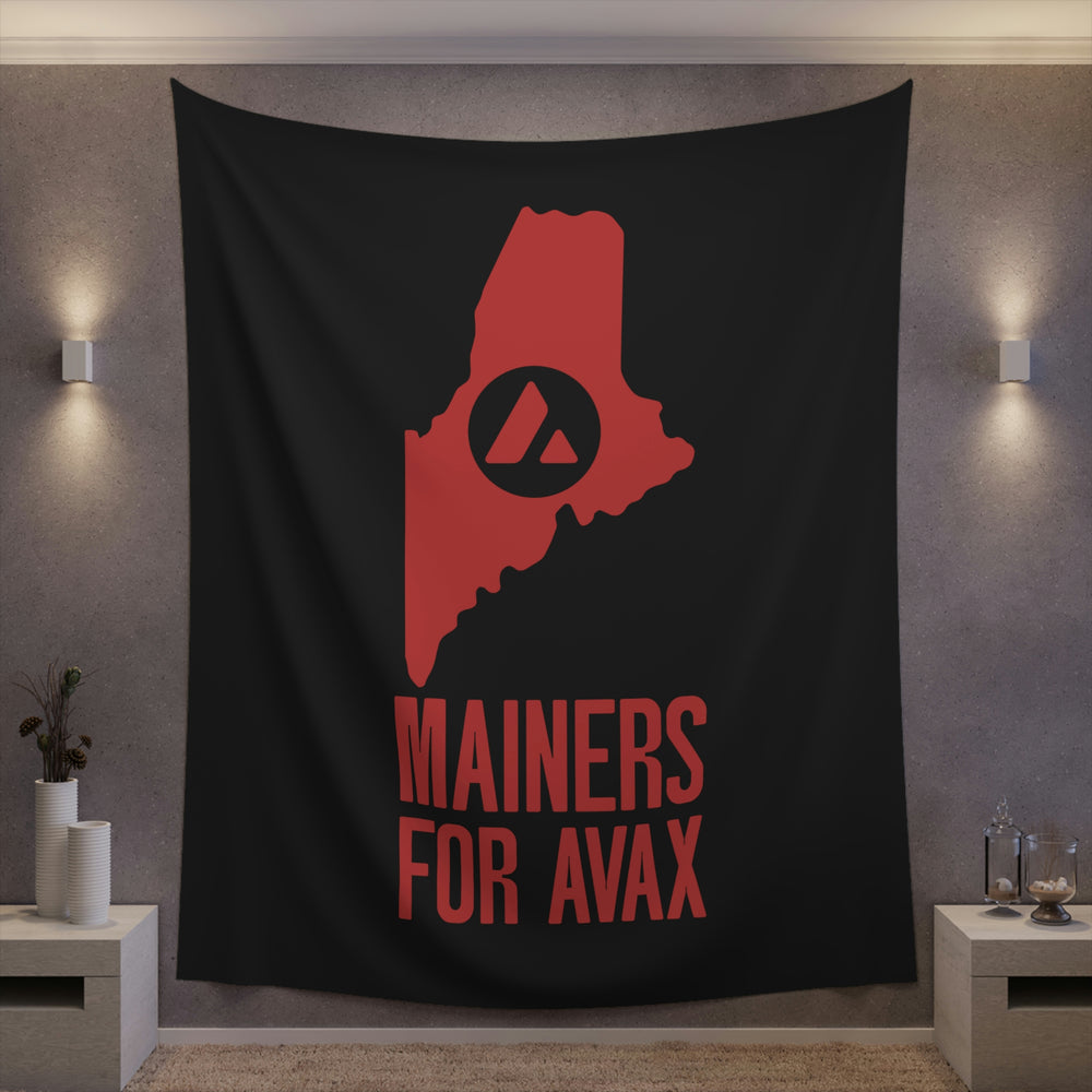 Mainers for Avax | Wall Tapestry