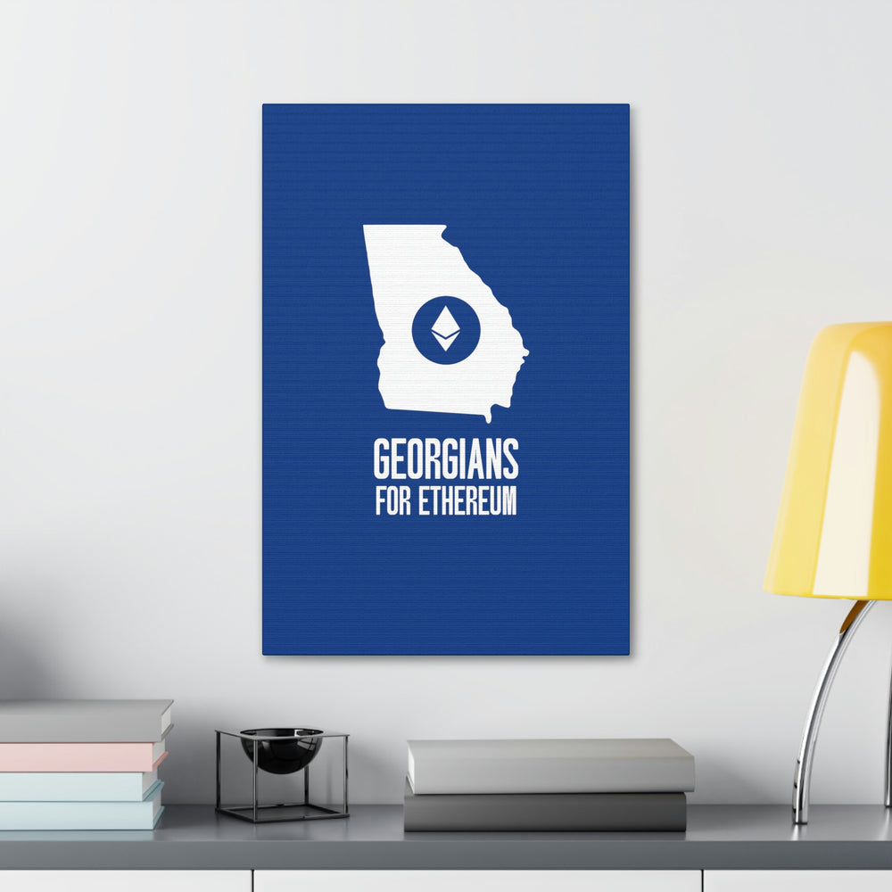 Georgians for Ethereum | Wall Canvas