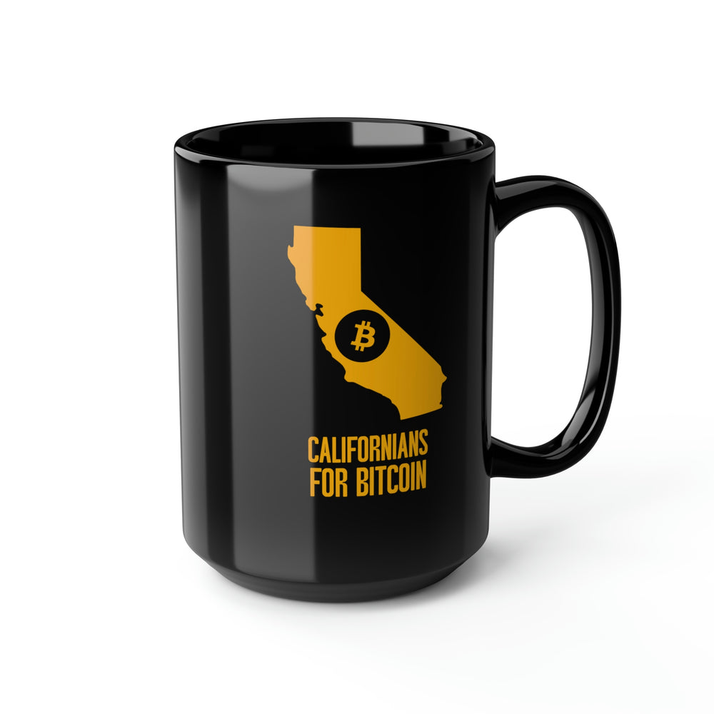 Californians for Bitcoin | Black Mug