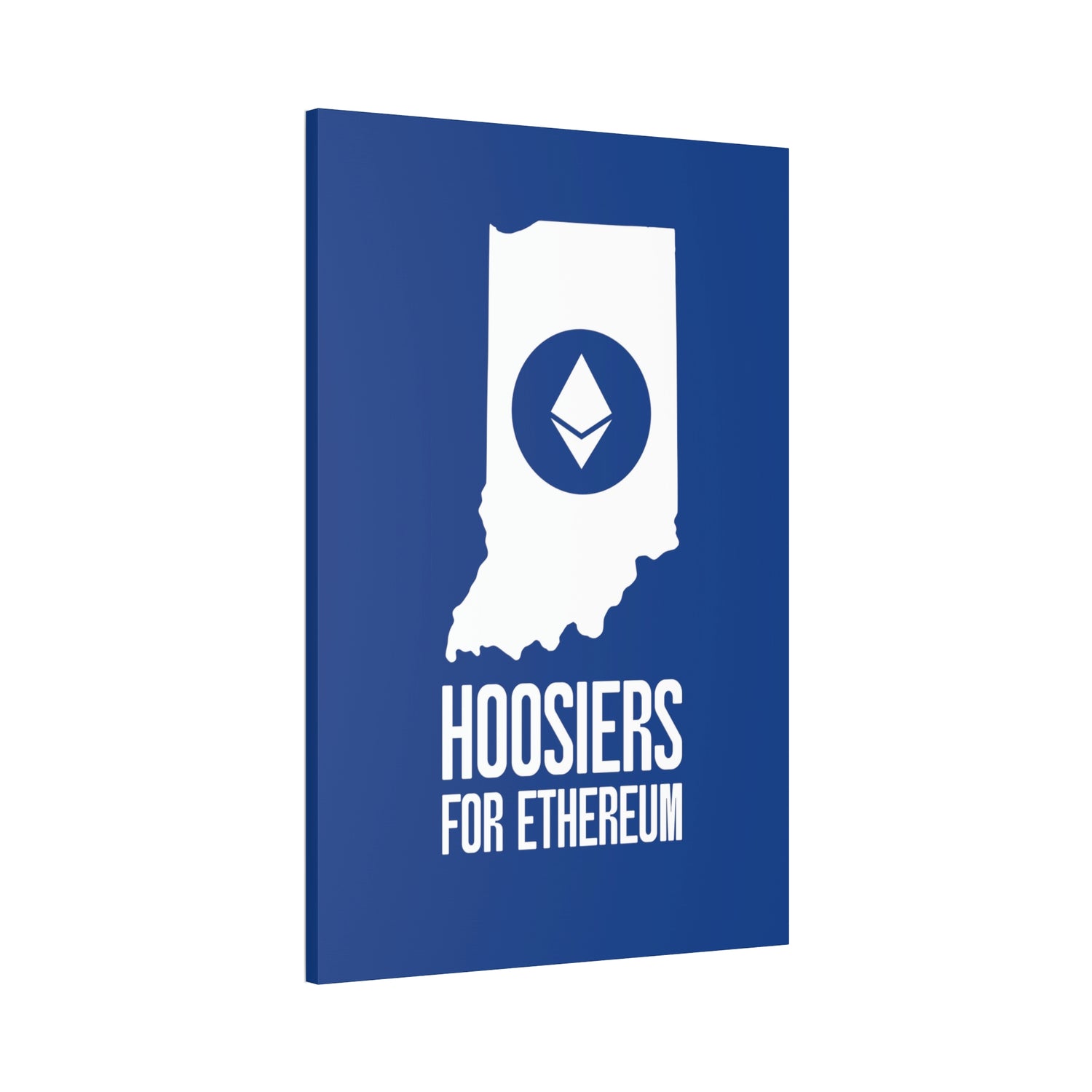 Hoosiers for Ethereum | Wall Canvas