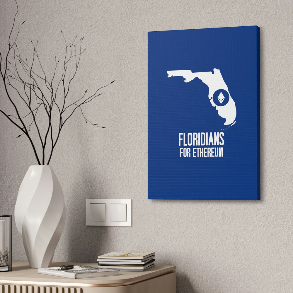 Floridians for Ethereum | Wall Canvas