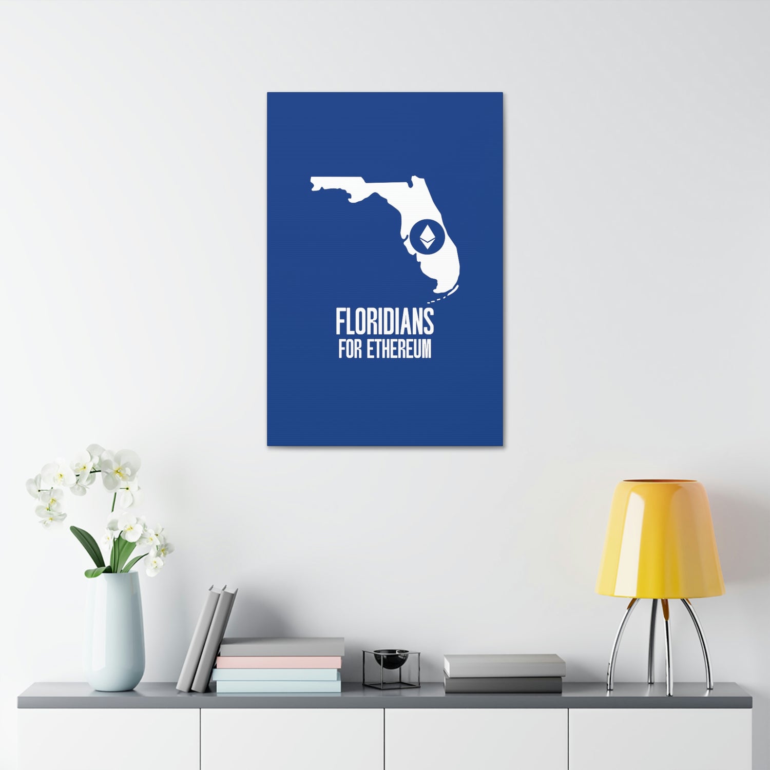 Floridians for Ethereum | Wall Canvas