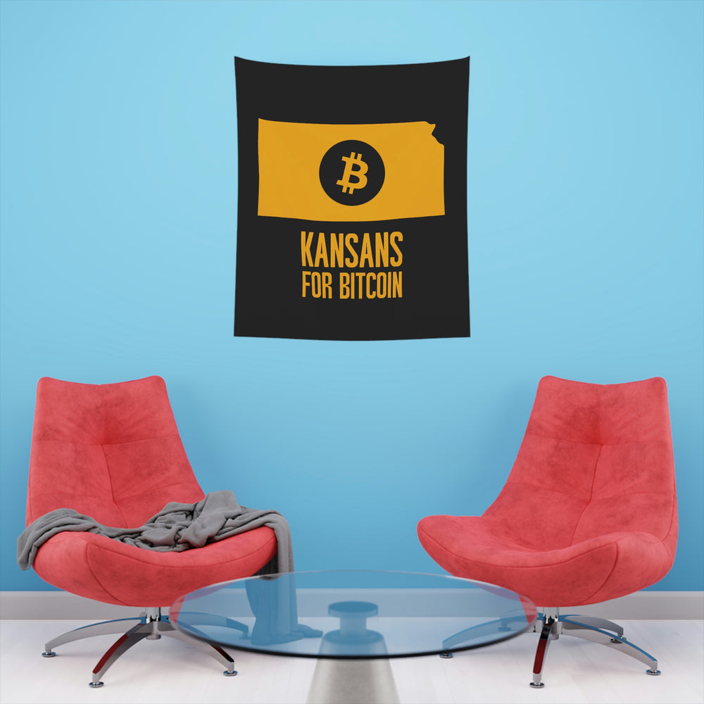 Kansans for Bitcoin | Wall Tapestry