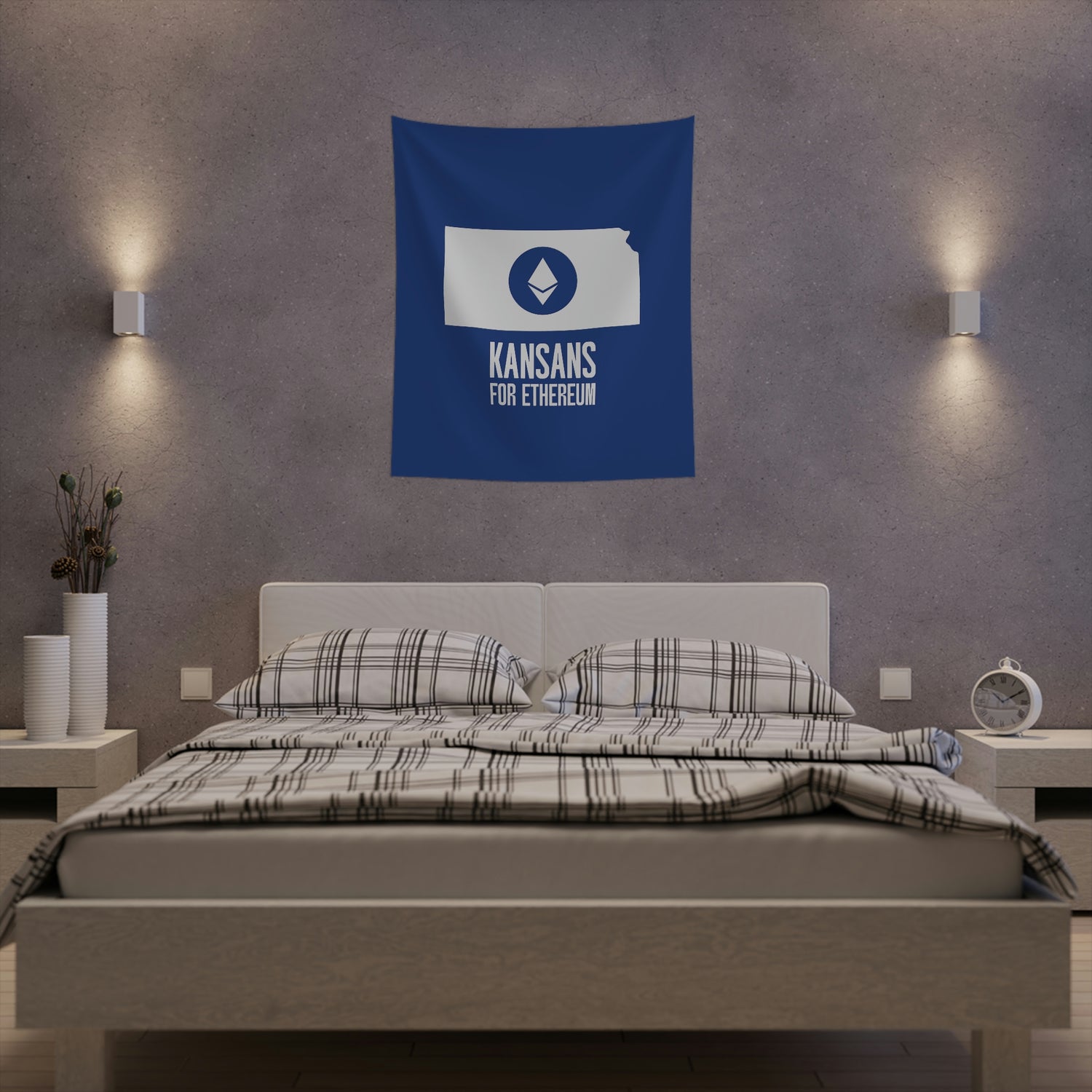 Kansans for Ethereum | Wall Tapestry