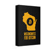 Wisconsinites for Bitcoin | Wall Canvas