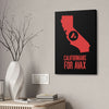 Californians for Avax | Wall Canvas