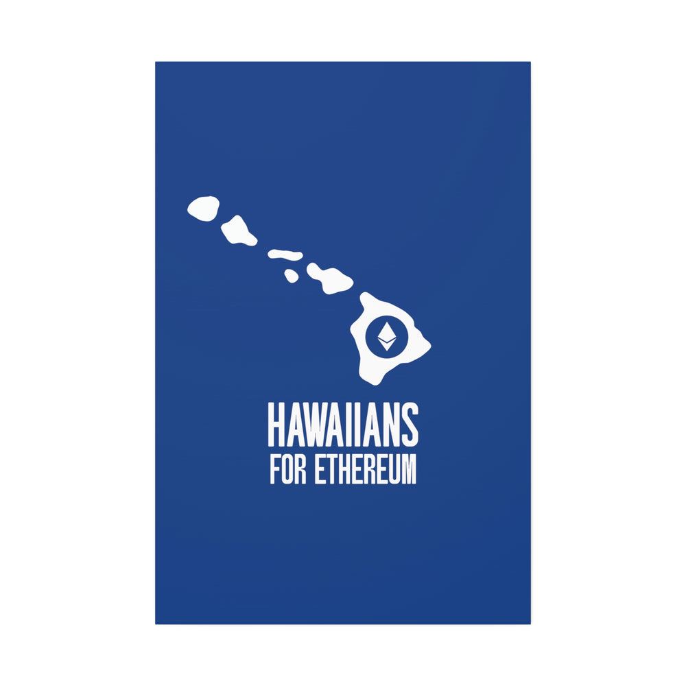 Hawaiians for Ethereum | Wall Canvas