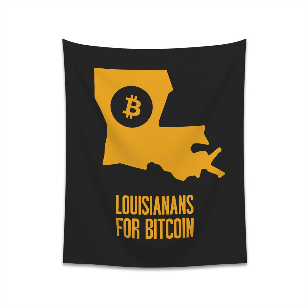 Louisianans for Bitcoin | Wall Tapestry