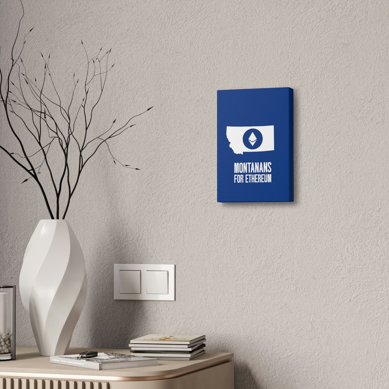 Montanans for Ethereum | Wall Canvas