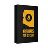 Arizonans for Bitcoin | Wall Canvas