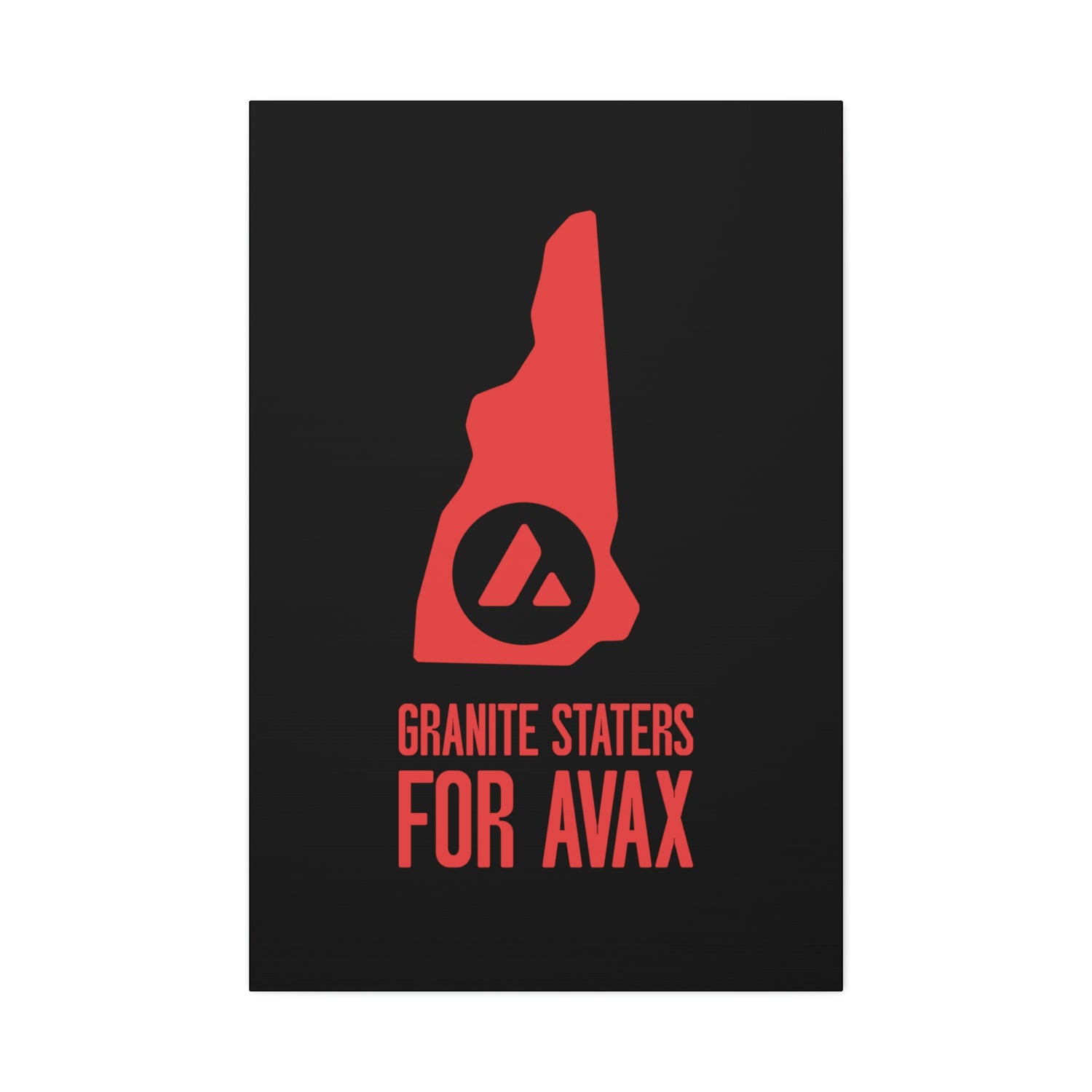 Granite Staters for Avax | Wall Canvas