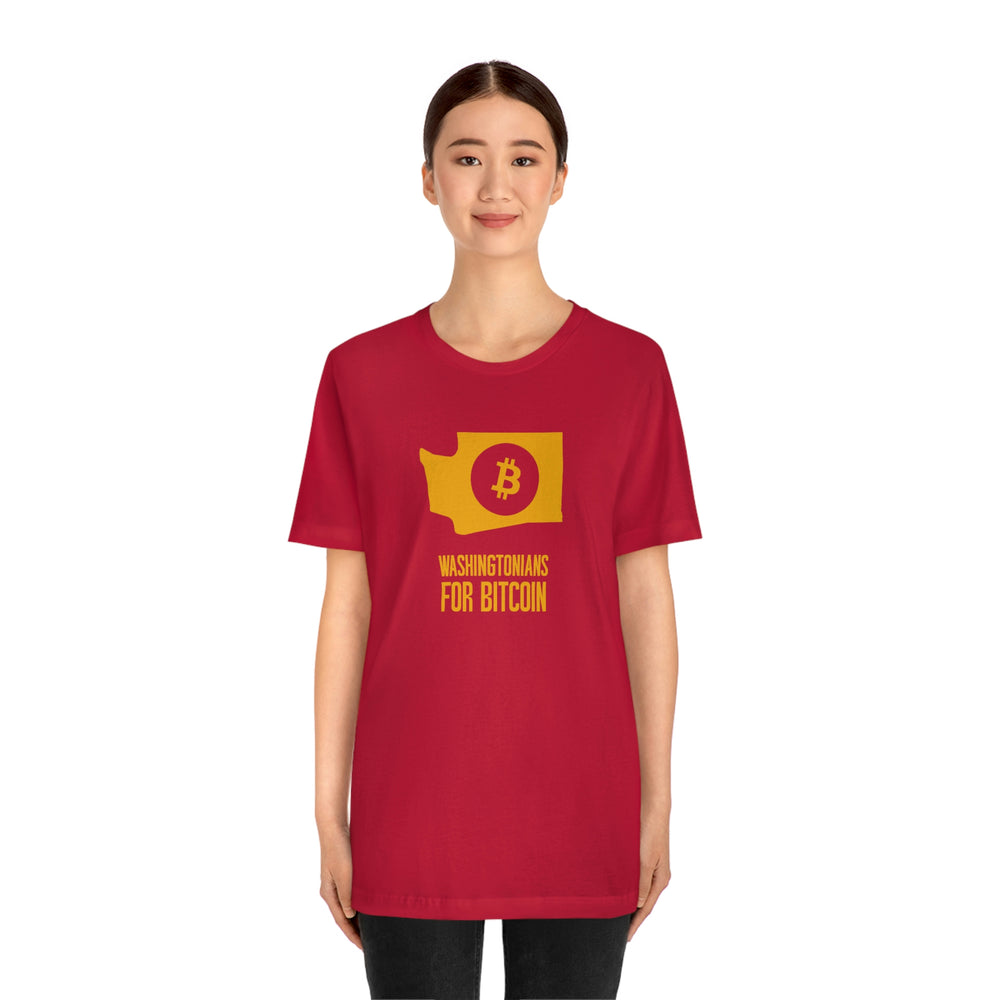 Washingtonians State for Bitcoin | T-Shirt