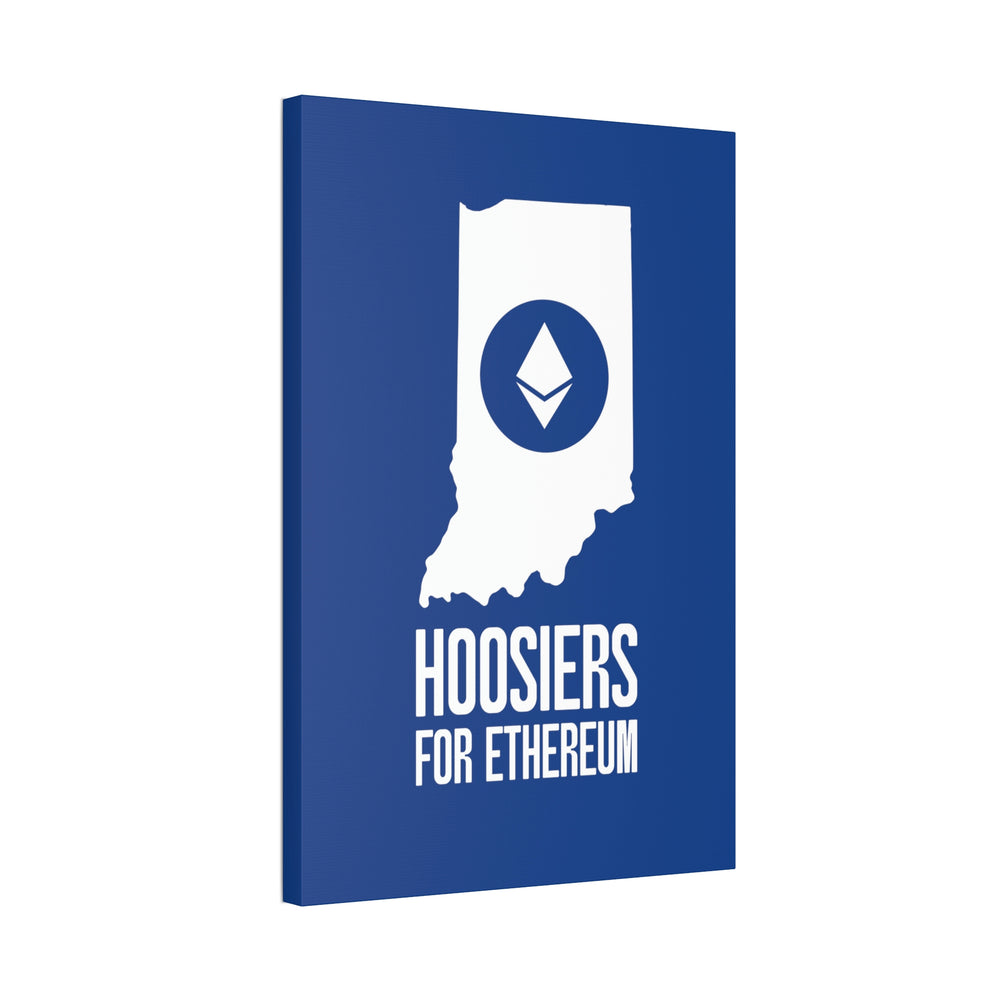 Hoosiers for Ethereum | Wall Canvas