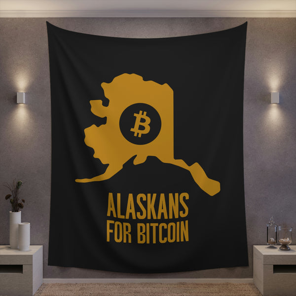 Alaskans for Bitcoin | Wall Tapestry