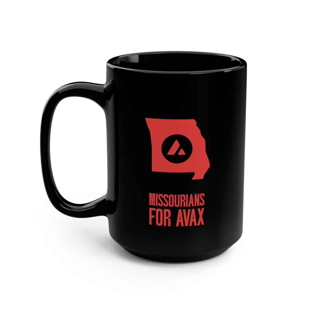 Missourians for Avax | Black Mug