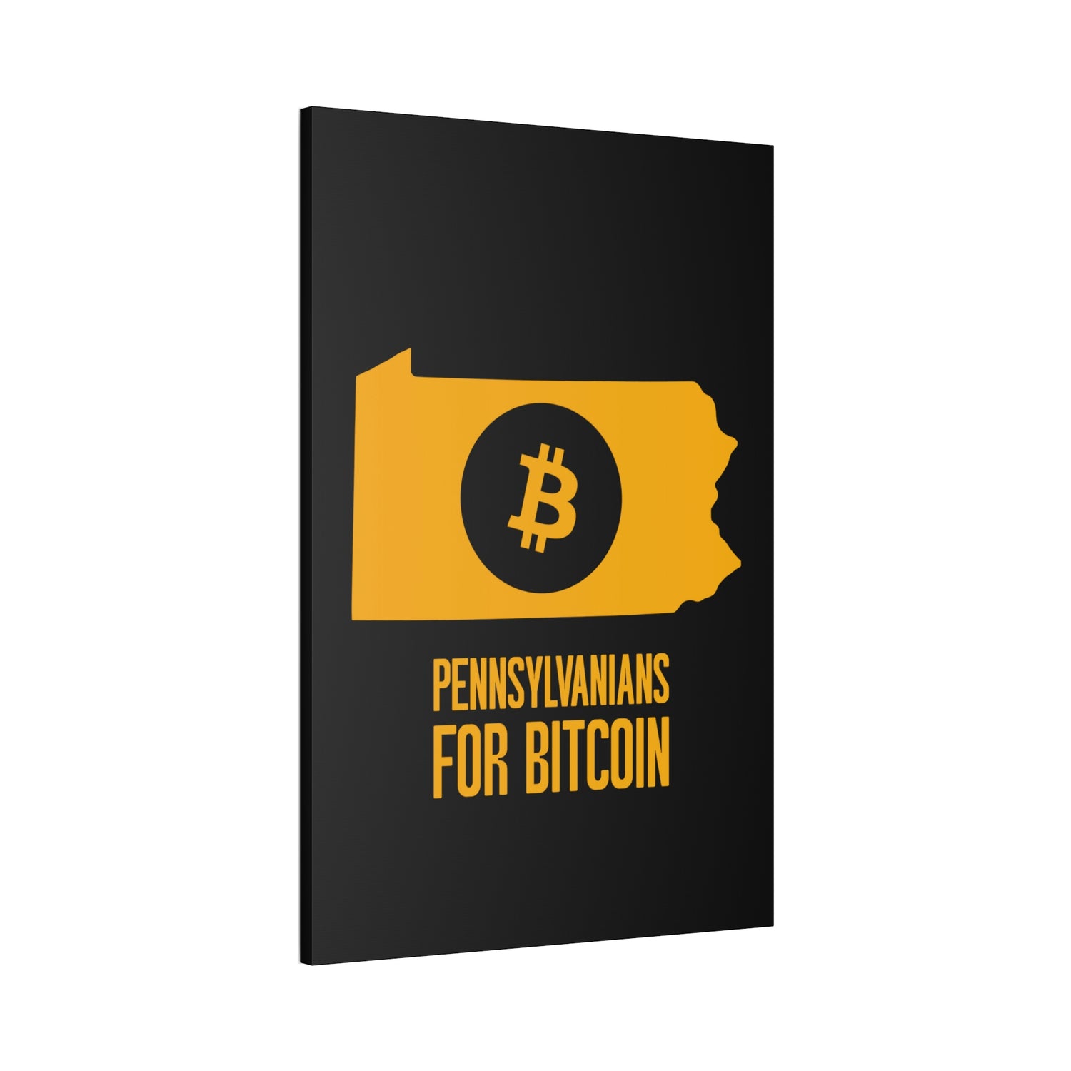 Pennsylvanians for Bitcoin | Wall Canvas