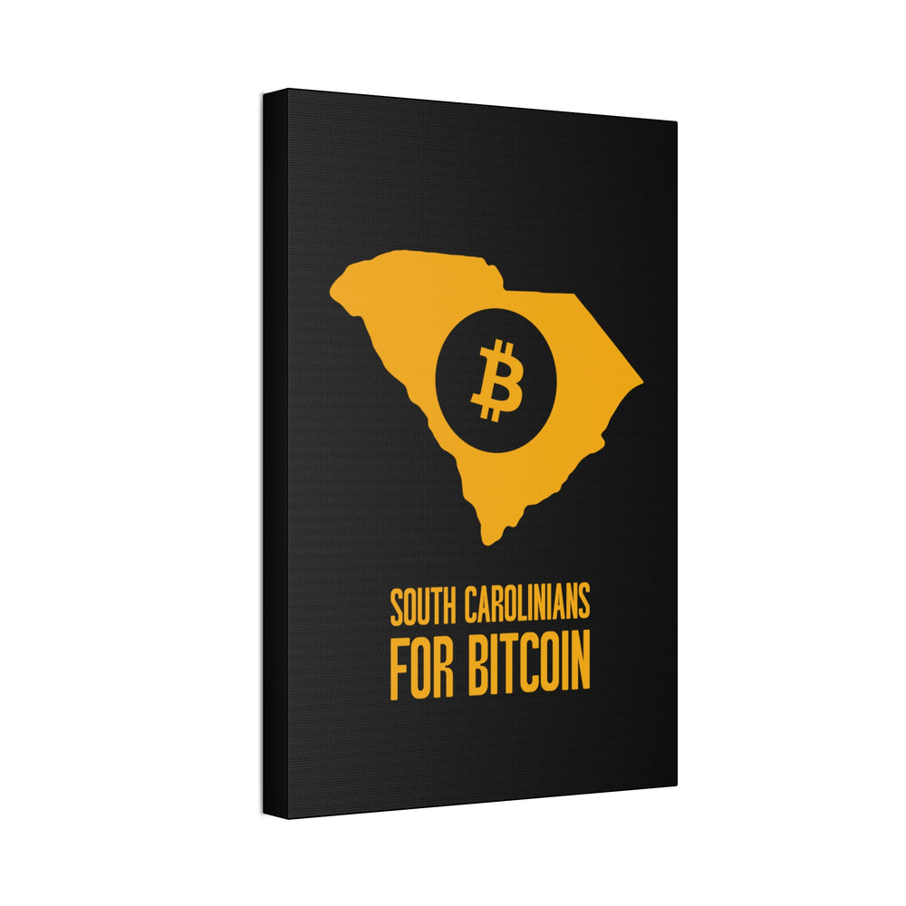 South Carolinians for Bitcoin | Wall Canvas