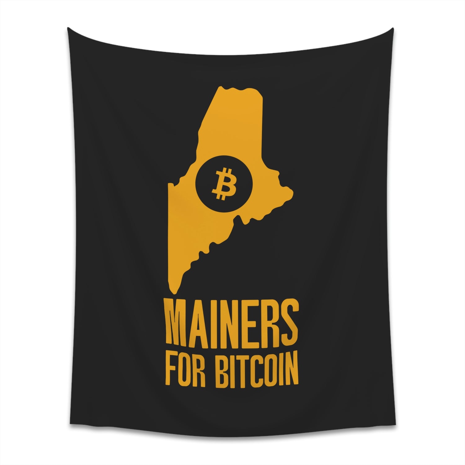 Mainers for Bitcoin | Wall Tapestry