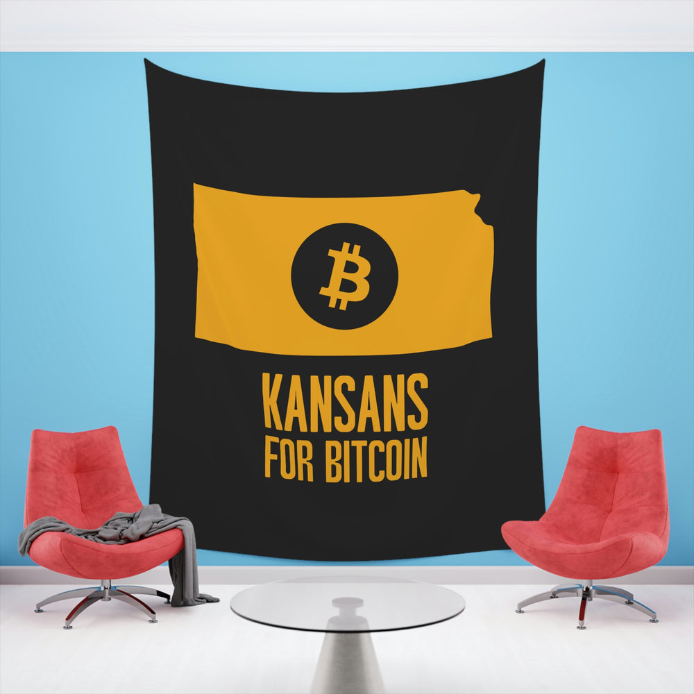 Kansans for Bitcoin | Wall Tapestry