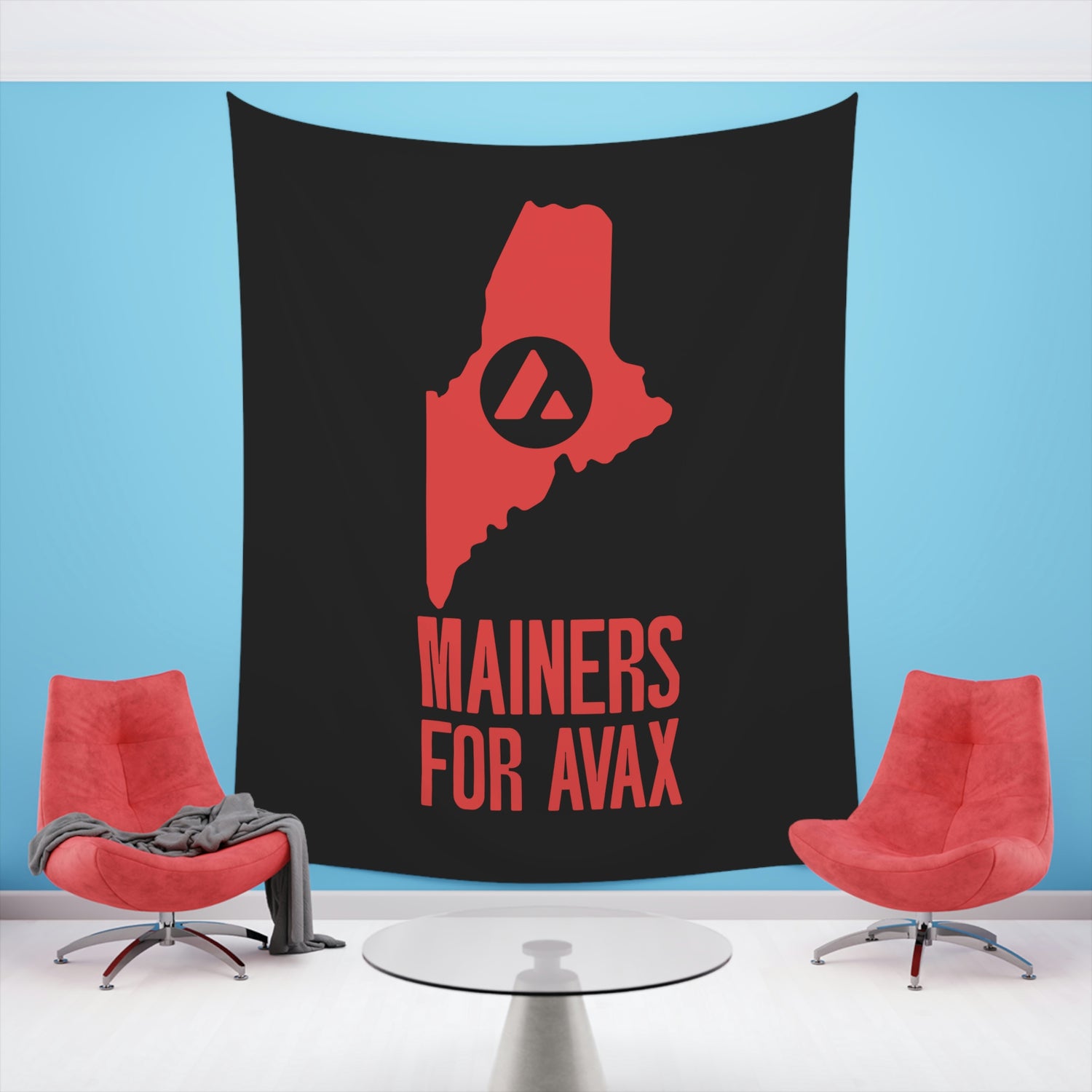 Mainers for Avax | Wall Tapestry