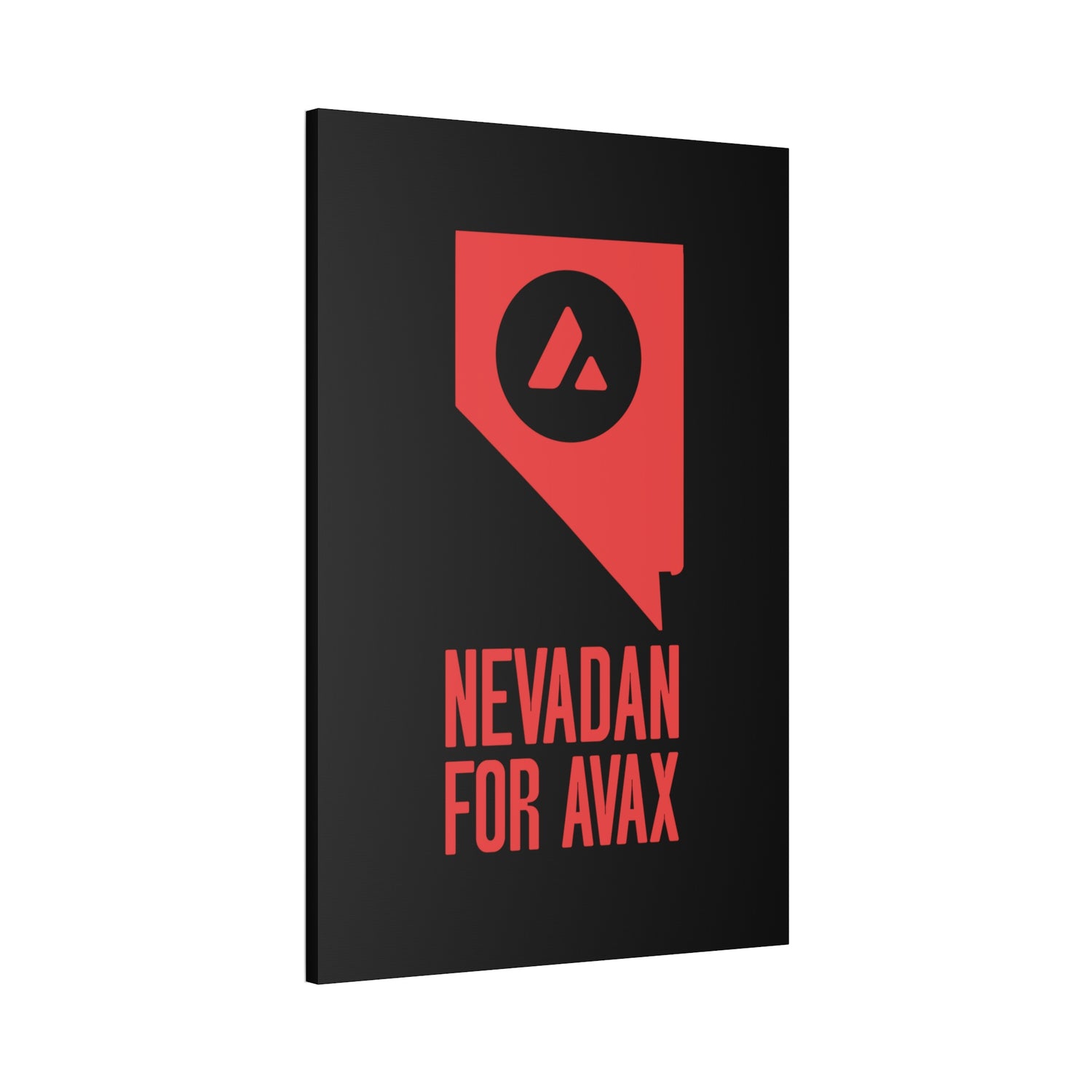 Nevadan for Avax | Wall Canvas