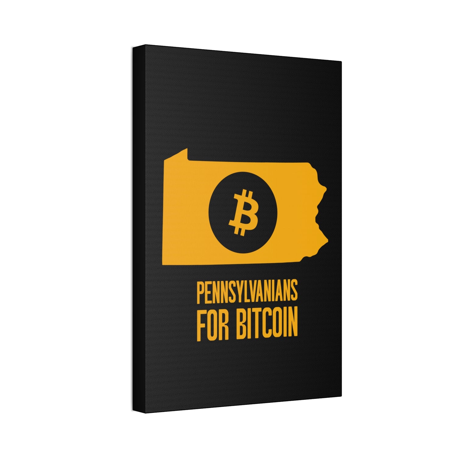 Pennsylvanians for Bitcoin | Wall Canvas