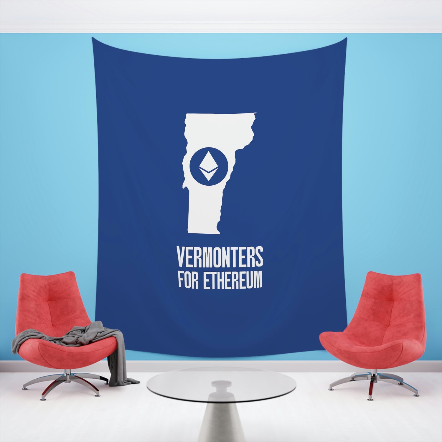 Vermonters for Ethereum | Wall Tapestry