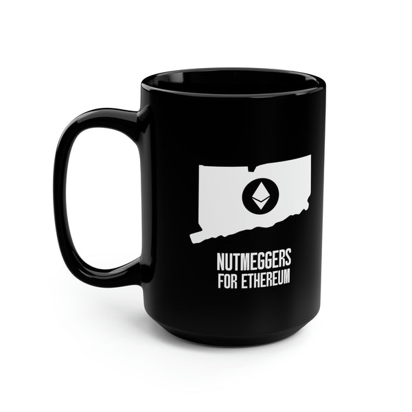 Nutmeggers for Ethereum | Black Mug