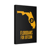 Floridians for Bitcoin | Wall Canvas