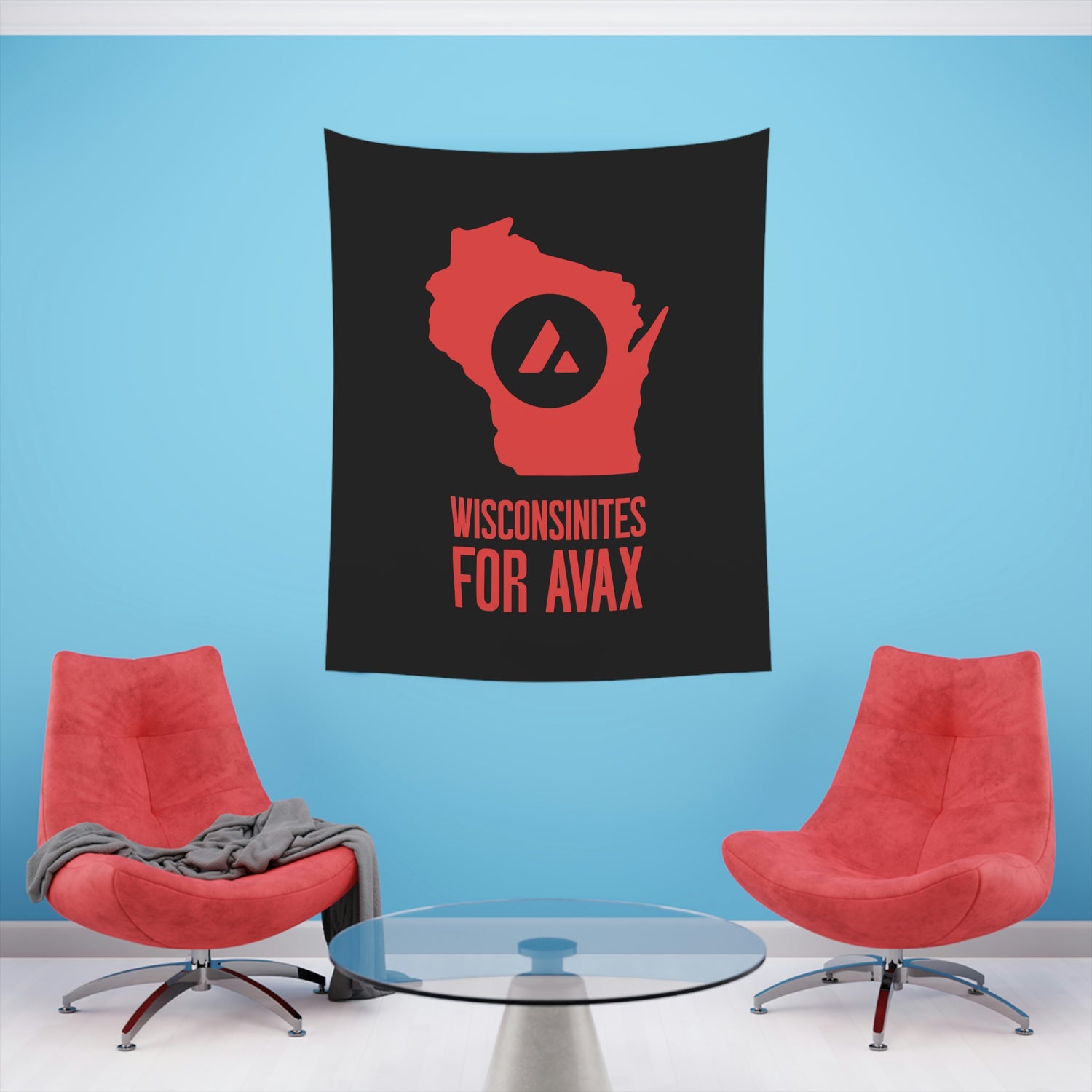 Wisconsinites for Avax | Wall Tapestry