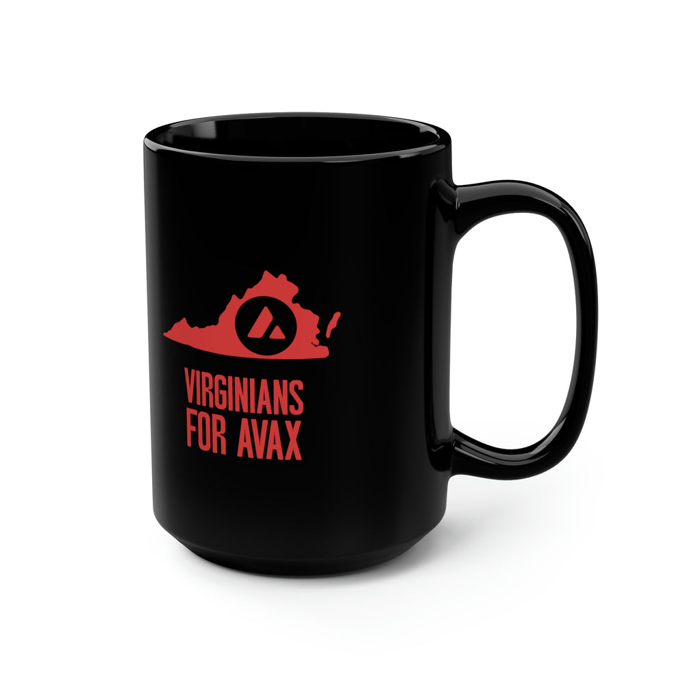 Virginians for Avax | Black Mug