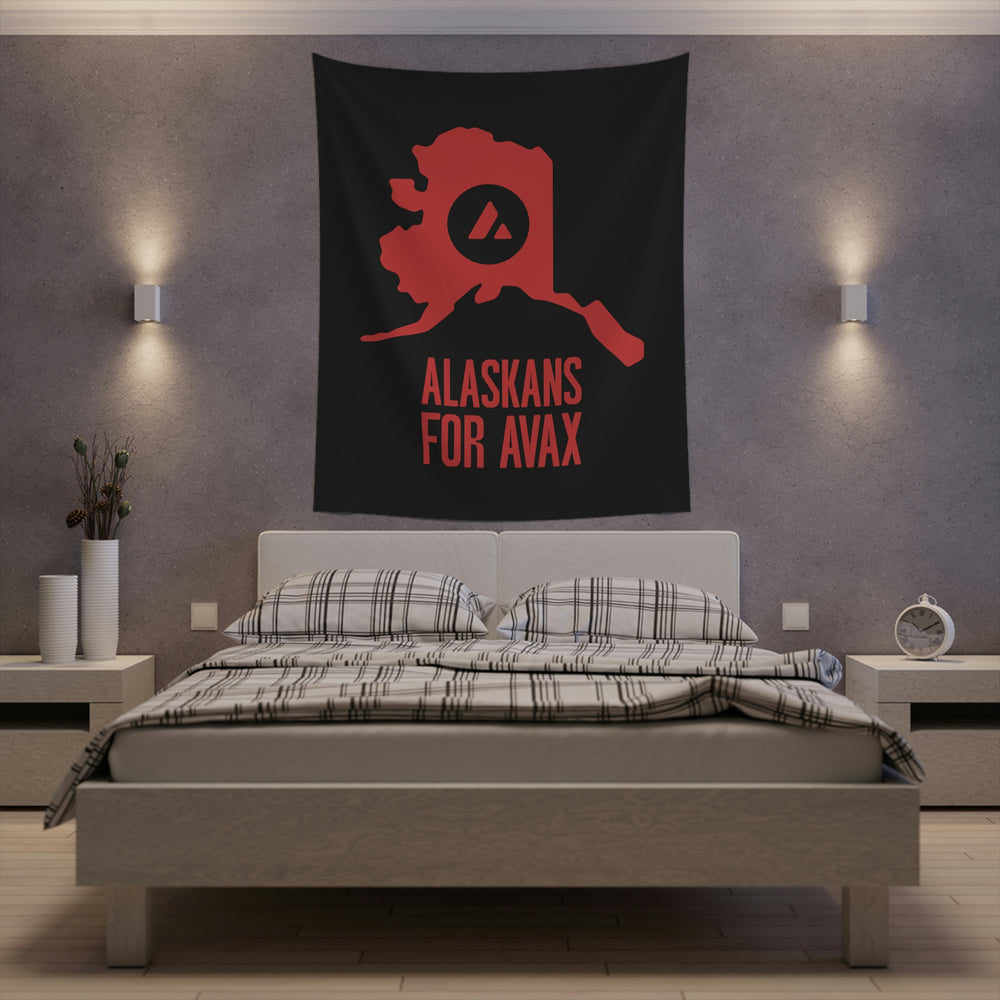 Alaskans for Avax | Wall Tapestry