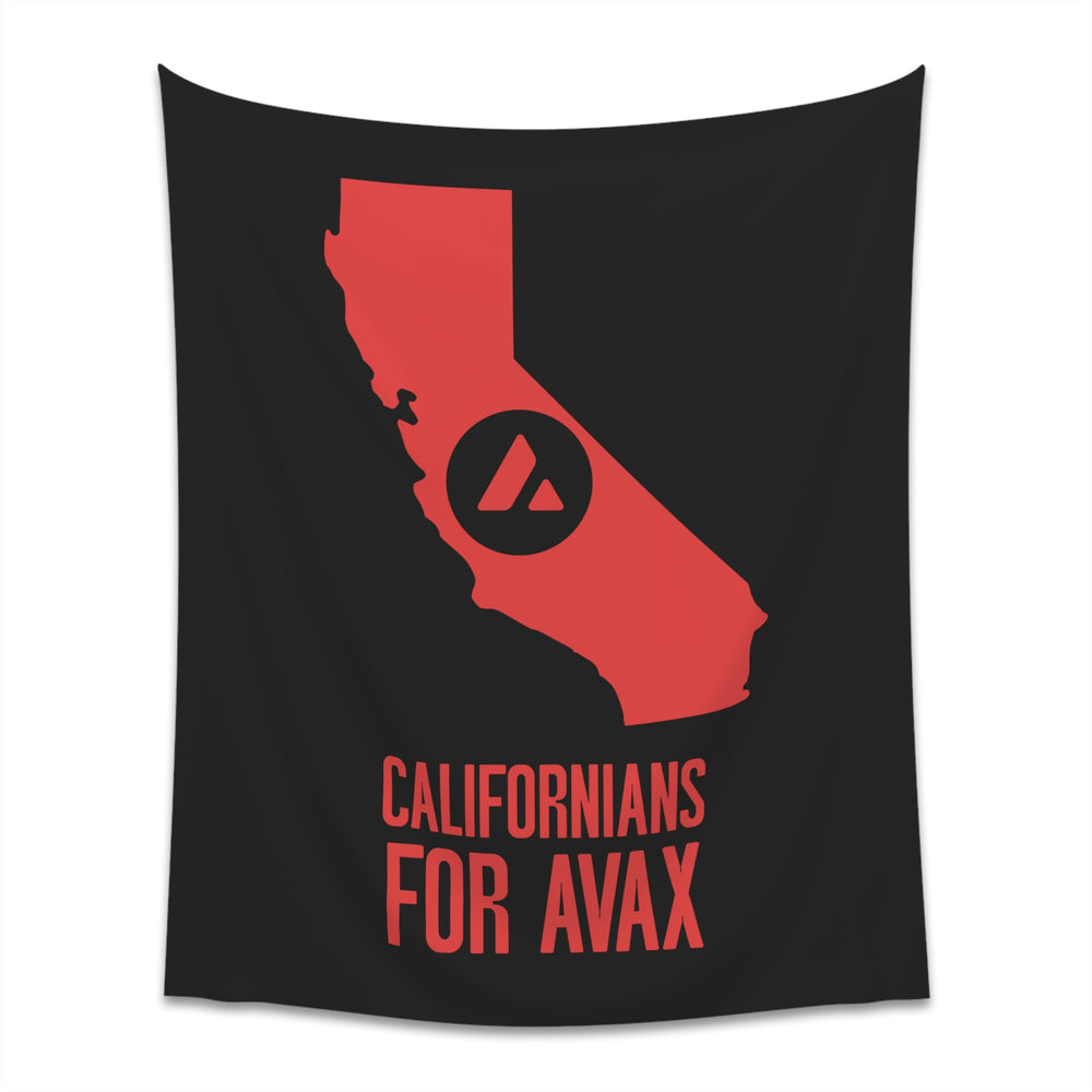 Californians for Avax | Wall Tapestry