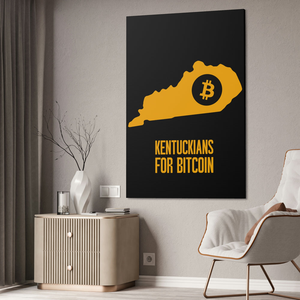 Kentuckians for Bitcoin | Wall Canvas