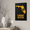 Floridians for Bitcoin | Wall Canvas