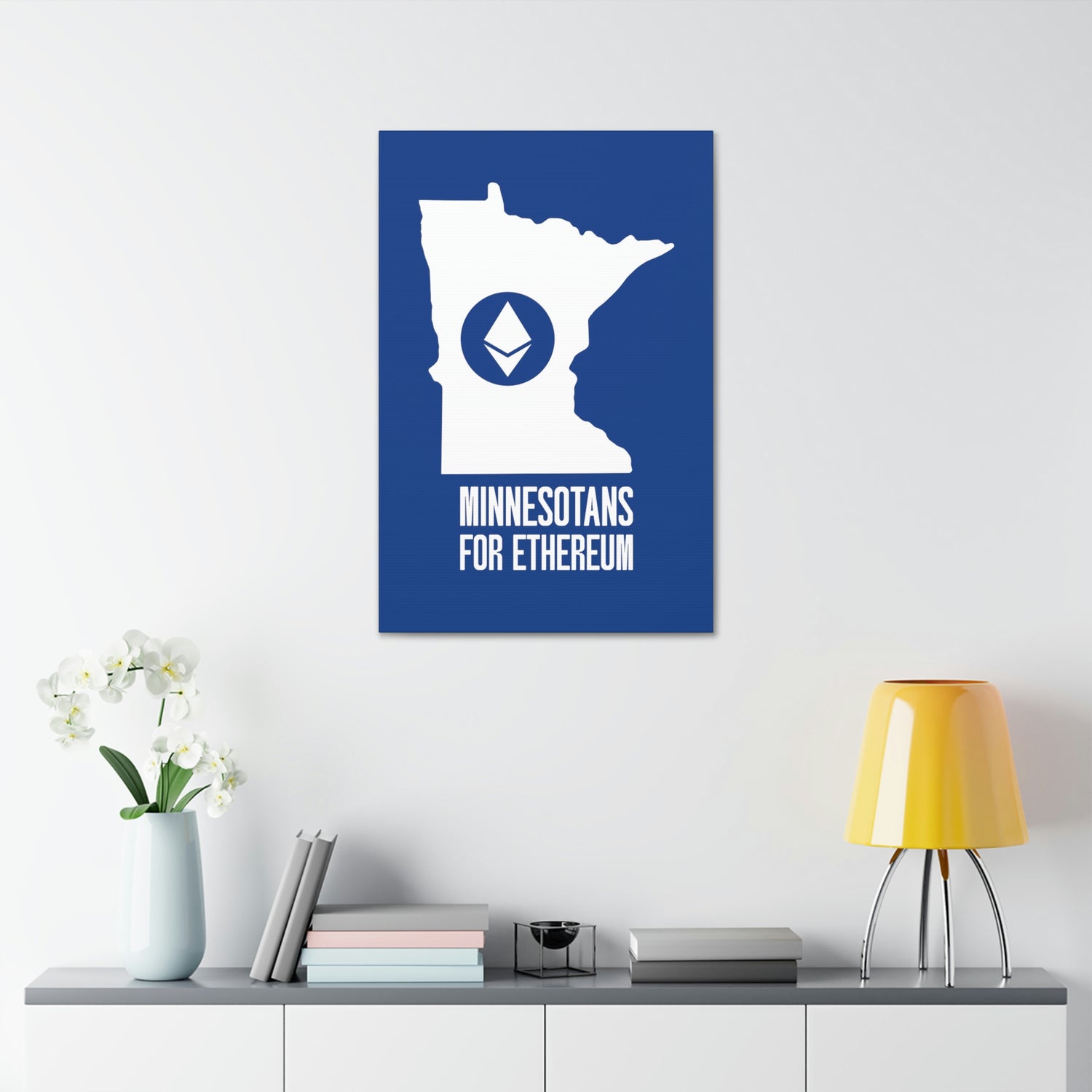 Minnesotans for Ethereum | Wall Canvas